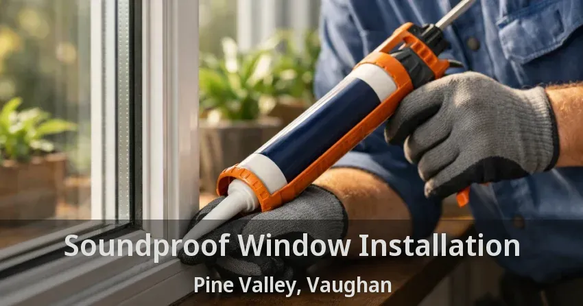 Soundproof Window Installation Pine Valley, Vaughan - ON