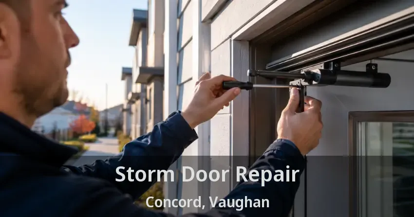 Storm Door Repair Concord, Vaughan - ON