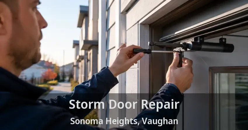 Storm Door Repair Sonoma Heights, Vaughan - ON