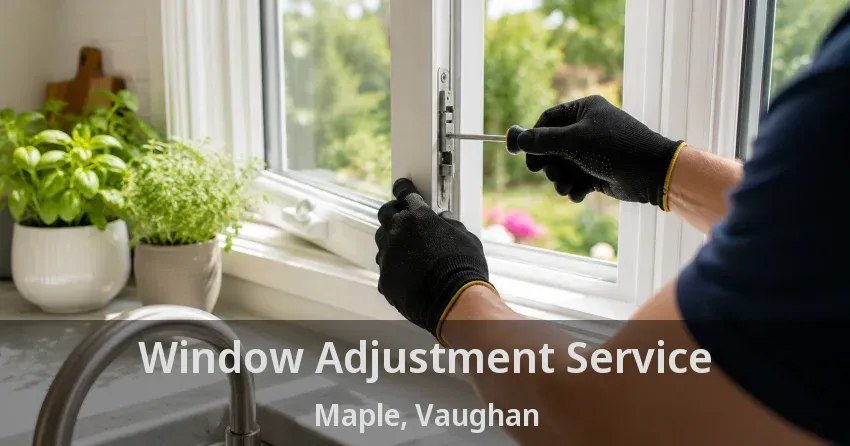 Window Adjustment Service Maple, Vaughan - ON