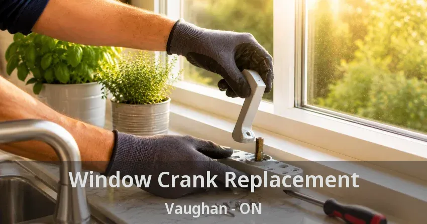 Window Crank Replacement Vaughan - ON