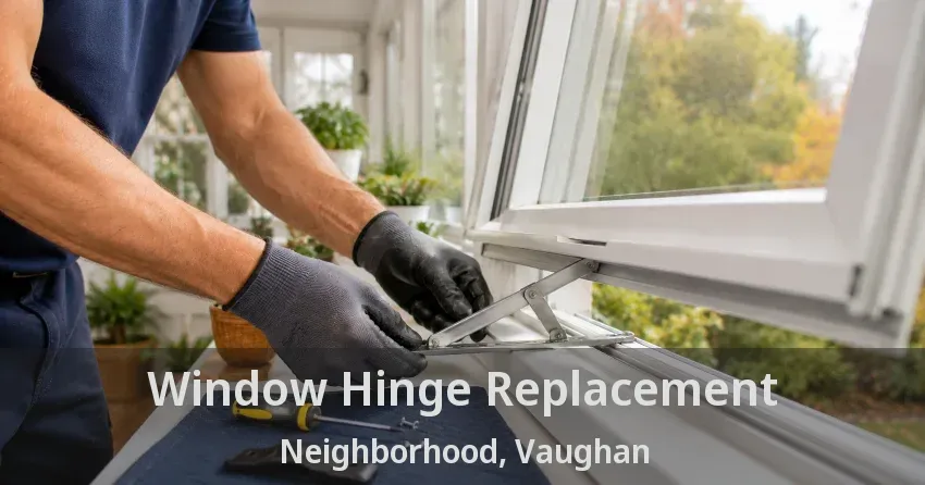 Window Hinge Replacement Neighborhood, Vaughan - ON