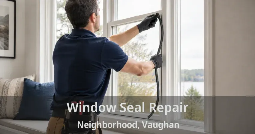 Window Seal Repair Neighborhood, Vaughan - ON