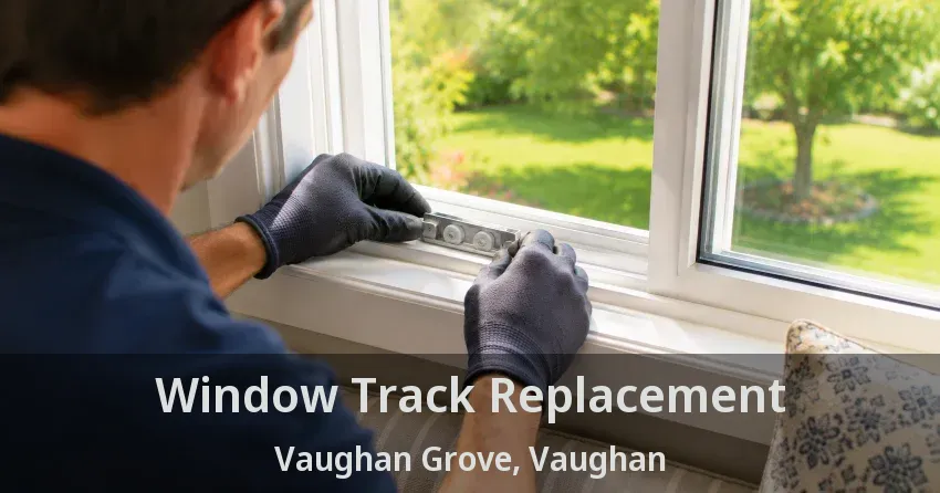 Window Track Replacement Vaughan Grove, Vaughan - ON