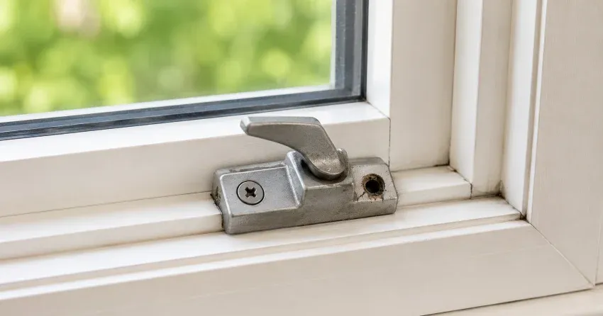 technician repairing a window balance mechanism in Beverley Glen, Vaughan